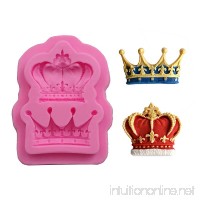 Efivs Arts Crowns Form Princess Queen 3D Silicone Mold Fondant Mold Cupcake Cake Decoration Tool 3.3 - B071SDR6LG
